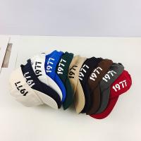 Cotton windproof Baseball Cap sun protection printed number pattern : PC