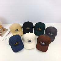 Cotton windproof Baseball Cap sun protection & adjustable embroidered letter : PC