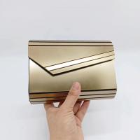 Cloth & Acrylic Envelope & Easy Matching Clutch Bag with chain gold PC