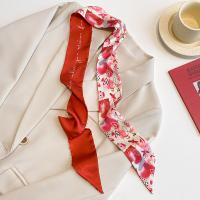 Polyester Kleine Schals, Gedruckt, unterschiedliche Farbe und Muster für die Wahl, Rot,  Stück