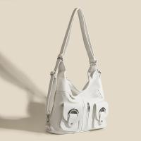 PU Leather Easy Matching Shoulder Bag white PC