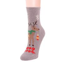 Acetátové vlákno Vánoční ponožka různé barvy a vzor pro výběr : Dvojice