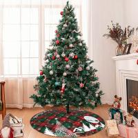 Chiffon Jupe d’arbre de Noël modèle différent pour le choix pièce