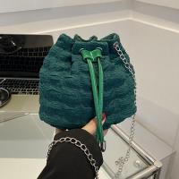 Polyester Bucket Bag Crossbody Bag with chain PC