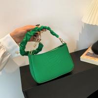 PU Leather Box Bag Shoulder Bag with chain crocodile grain PC