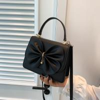 PU Leather Box Bag & Bowknot Handbag attached with hanging strap PC