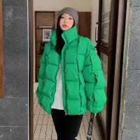 Polyester windproof Women Parkas thicken & thermal Solid PC