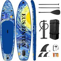PVC Inflatable Surfboard portable blue PC
