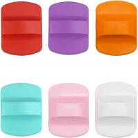 El plastico Deslizador de tapa de copa, Sólido, más colores para elegir, 5PCs/Bolso,  Bolso