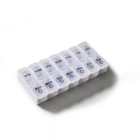 Polipropileno-PP Caja de píldoras, más colores para elegir,  trozo