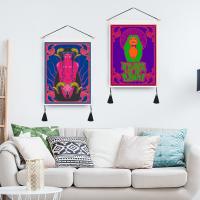 Polyester and Cotton Wall-hang Paintings for home decoration & Wall Hanging printed PC