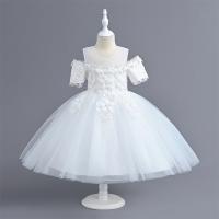Polyester Ball Gown Girl One-piece Dress Cute PC