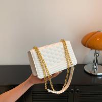 PU Leather Box Bag Shoulder Bag with chain PC