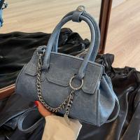 Denim Easy Matching Handbag attached with hanging strap PC