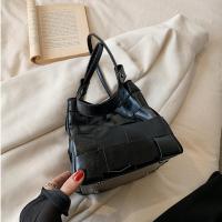 PU Leather Easy Matching Shoulder Bag plaid PC