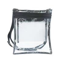 PVC Crossbody Bag waterproof & transparent PC