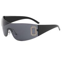 PC-Polycarbonate without frame & Easy Matching Sun Glasses for women & sun protection PC