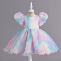 Polyester Soft & Ball Gown Girl One-piece Dress Cute PC