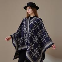 Polyester Shawl thicken & loose & thermal printed PC