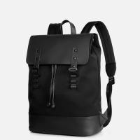PU Leather & Polyester Backpack large capacity & hardwearing PC