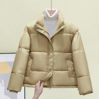 Polyester windproof Women Parkas & thermal Solid PC