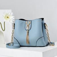 PU Leather Concise & Easy Matching Crossbody Bag with chain & durable Solid PC