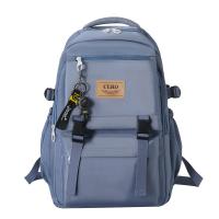 Nylon Backpack with hanging ornament & large capacity & four piece PC
