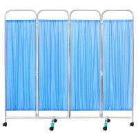 201 Stainless Steel & Cloth foldable Floor Screen blue PC