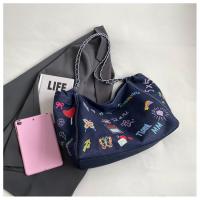 Cloth Easy Matching Shoulder Bag large capacity mixed pattern PC