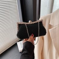 PVC Easy Matching Clutch Bag with chain & with rhinestone PC