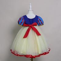 Cotone Dívka Jednodílné šaty Stampato Giallo kus