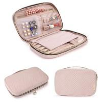 Polyester easy cleaning Jewelry Clutch Bag large capacity & soft surface Solid PC