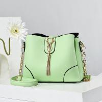 PU Leather Concise & Easy Matching Crossbody Bag with chain Solid PC