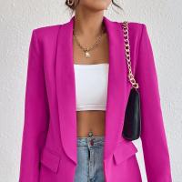 ポリエステル 女性スーツコート 単色 選択のためのより多くの色 一つ