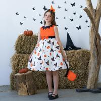 Cotton Children Halloween Cosplay Costume Cute & three piece & breathable printed PC