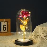 Acrylic & Plastic Creative Preserved Flower Decoration for home decoration & for gift giving PC