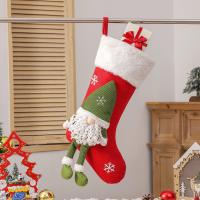 Non-Woven Fabrics Christmas Stocking for home decoration & durable & Cute & christmas design PC