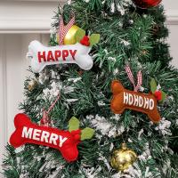 Netkané textilie Vánoční strom závěsné dekorace Písmeno più colori per la scelta kus