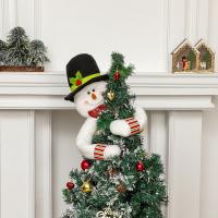 Chiffon Décoration suspendue d’arbre de Noël plus de couleurs pour le choix pièce