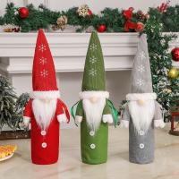 Cloth Wine Bottle Cover for home decoration & Cute & christmas design PC