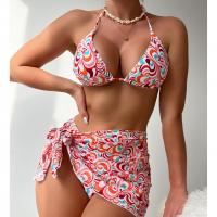 Polyester Bikini & three piece & padded printed Set