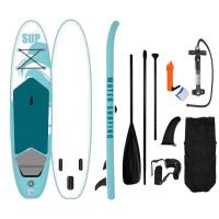 PVC Inflatable Surfboard turquoise blue PC