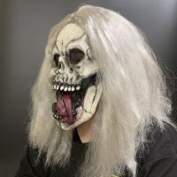 Emulsión Máscara de Halloween, blanco,  trozo