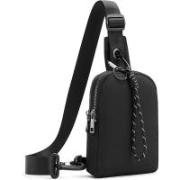 Nylon Sport Sling Bag portable & hardwearing Solid PC