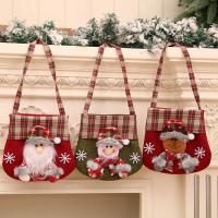 Cloth Christmas apple bag & Creative Christmas Suger Bag for home decoration PC