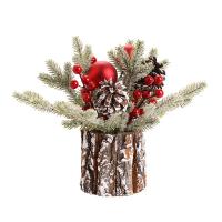 樹脂 & プラスチック クリスマスツリーの装飾 選択のためのより多くの色 一つ