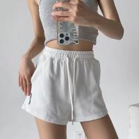 Cotton Shorts slimming & loose patchwork Solid PC
