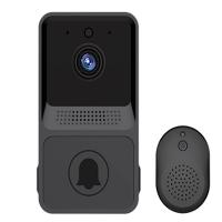 Plastic WIFI connecting & Smart Phone APP Control Doorbell black PC