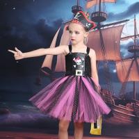 Polyester Ball Gown Children Pirate Costume Halloween Design  PC