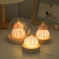 Shell & Glass Night Lights for home decoration PC